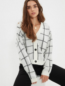 Свитры и кардиганы Trendyol модель TWOAW22HI0582/Ekru Фото