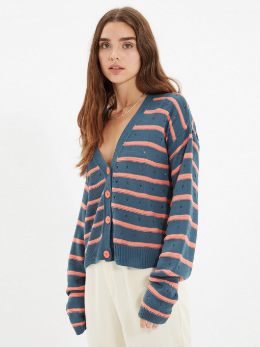 Свитры и кардиганы Trendyol модель TWOAW22HI0859/Indigo Фото