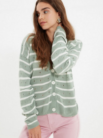 Свитры и кардиганы Trendyol модель TWOAW22HI0859/Mint Фото