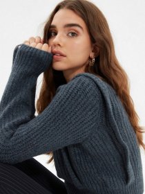 Свитры и кардиганы Trendyol модель TWOAW22KZ0938/Indigo Фото