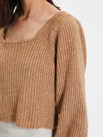 Свитры и кардиганы Trendyol модель TWOAW22KZ1248/Camel Фото