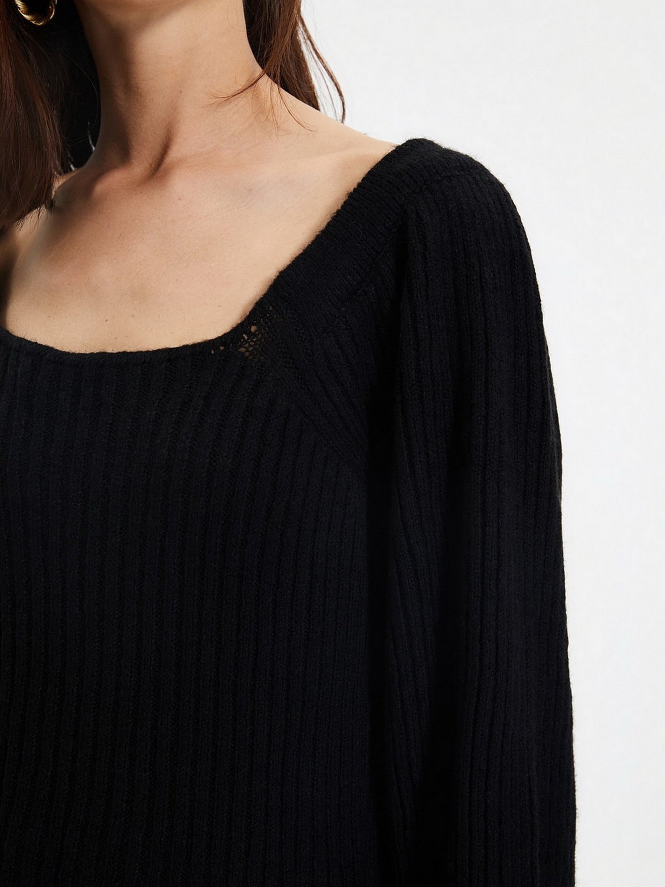 Свитры и кардиганы Trendyol модель TWOAW22KZ1248/Siyah Свитры и кардиганы Trendyol модель TWOAW22KZ1248/Siyah Фото