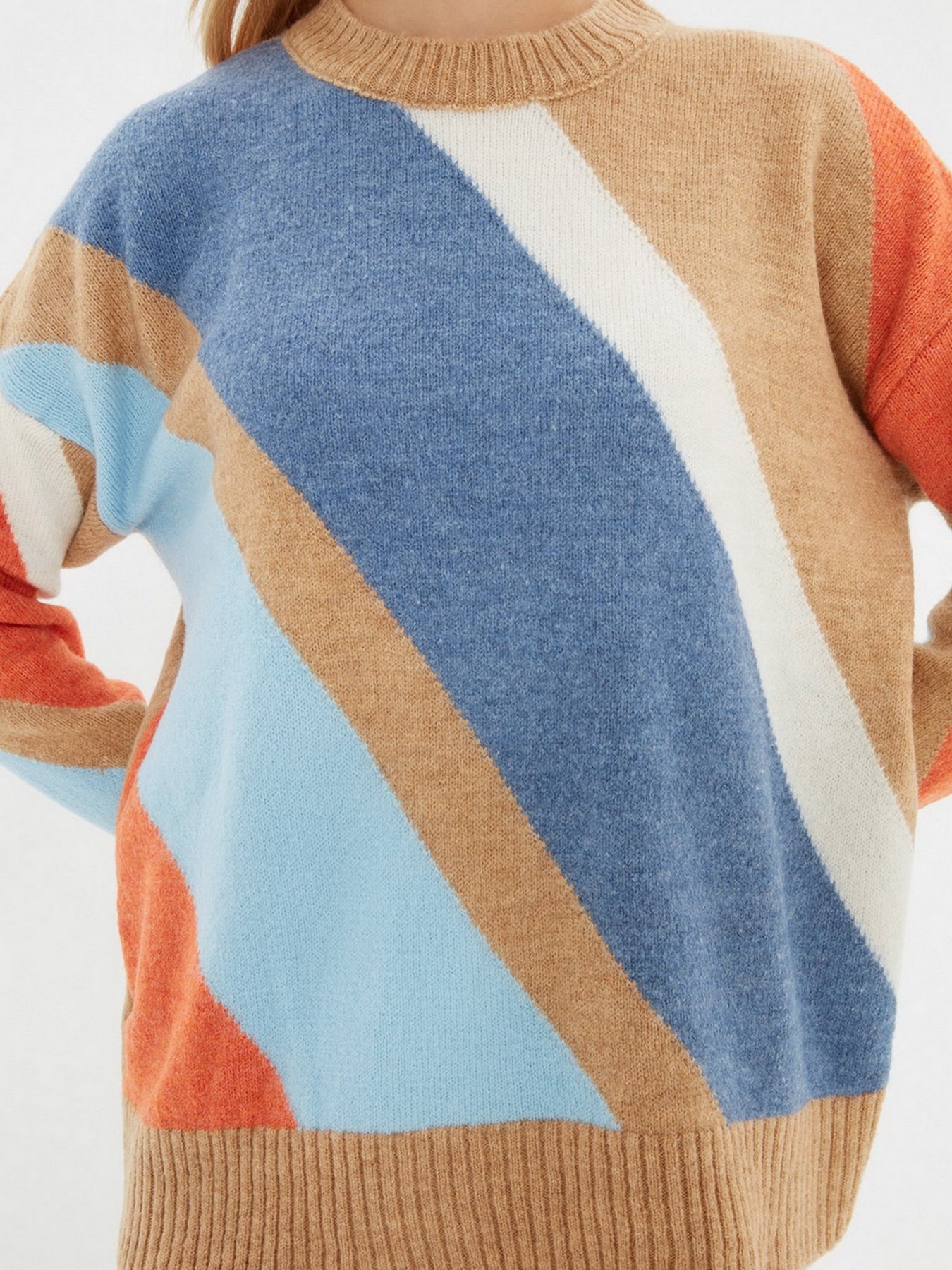 Свитры и кардиганы Trendyol модель TWOAW22KZ1470/Camel Фото