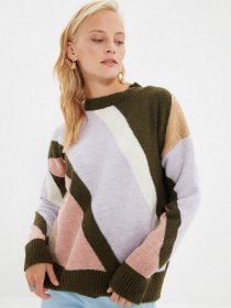 Свитры и кардиганы Trendyol модель TWOAW22KZ1470/Zumrut Yesili Фото