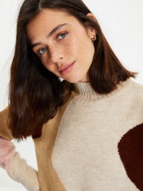 Свитры и кардиганы Trendyol модель TWOAW22KZ1475/Camel Фото