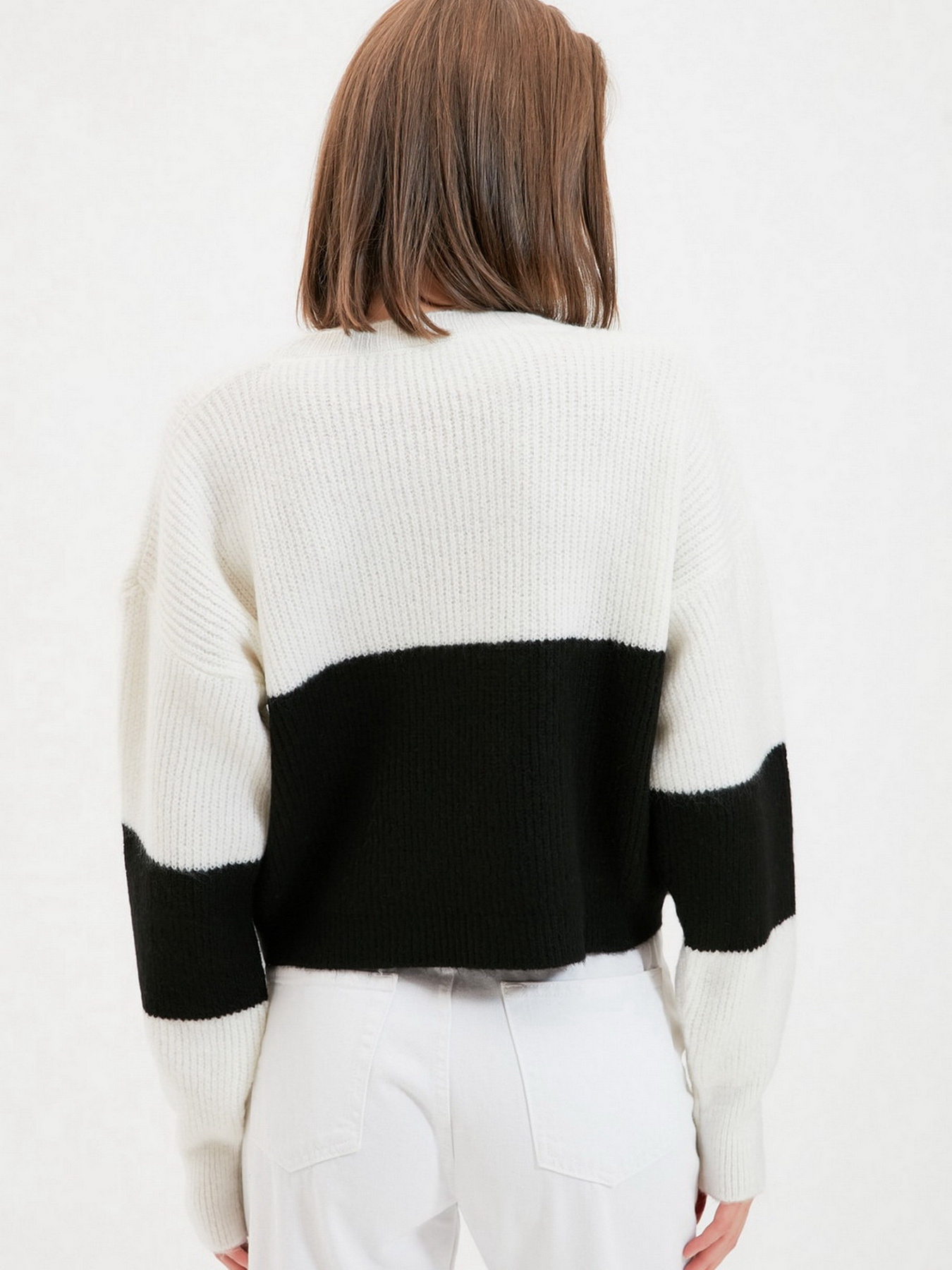 Свитры и кардиганы Trendyol модель TWOAW22KZ1521/Ekru Свитры и кардиганы Trendyol модель TWOAW22KZ1521/Ekru Фото