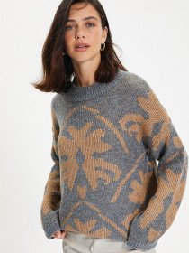 Свитры и кардиганы Trendyol модель TWOAW22KZ1661/Gri Фото