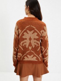 Свитры и кардиганы Trendyol модель TWOAW22KZ1661/Kiremit Фото