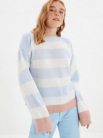 Свитры и кардиганы Trendyol модель TWOAW22KZ1706/Acik Mavi Фото