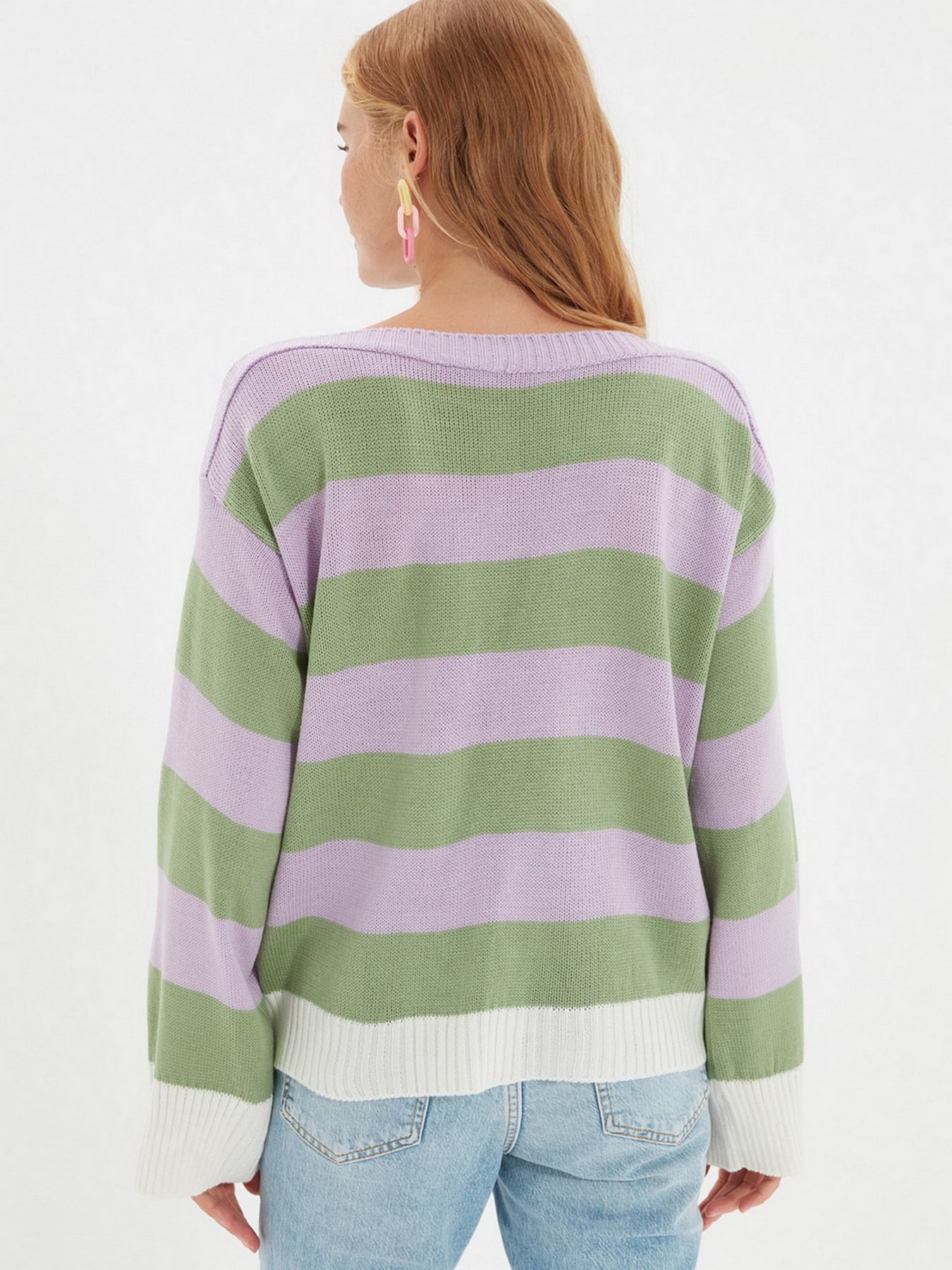 Свитры и кардиганы Trendyol модель TWOAW22KZ1706/Lila Свитры и кардиганы Trendyol модель TWOAW22KZ1706/Lila Фото
