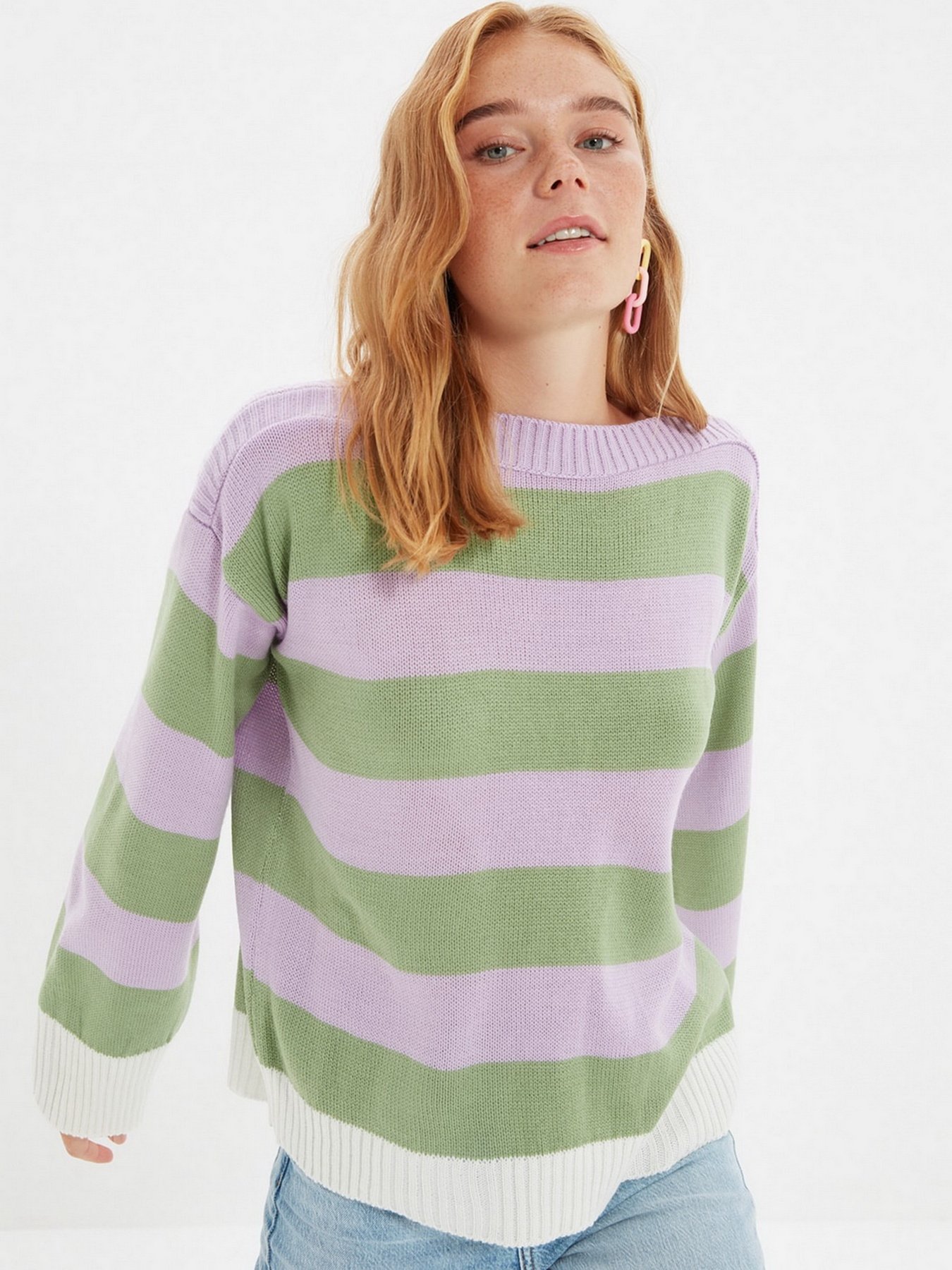 Свитры и кардиганы Trendyol модель TWOAW22KZ1706/Lila Свитры и кардиганы Trendyol модель TWOAW22KZ1706/Lila Фото