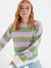 Свитры и кардиганы Trendyol модель TWOAW22KZ1706/Lila Фото