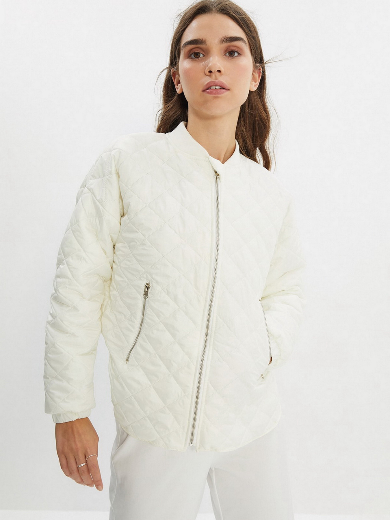 Куртки та дублянки Trendyol модель TWOAW22MO0205/Ekru Фото