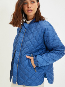 Куртки та дублянки Trendyol модель TWOAW22MO0205/Lacivert Фото