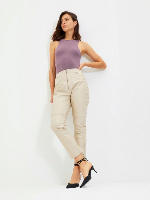 Брюки Trendyol модель TWOAW22PL0180/Bej Фото