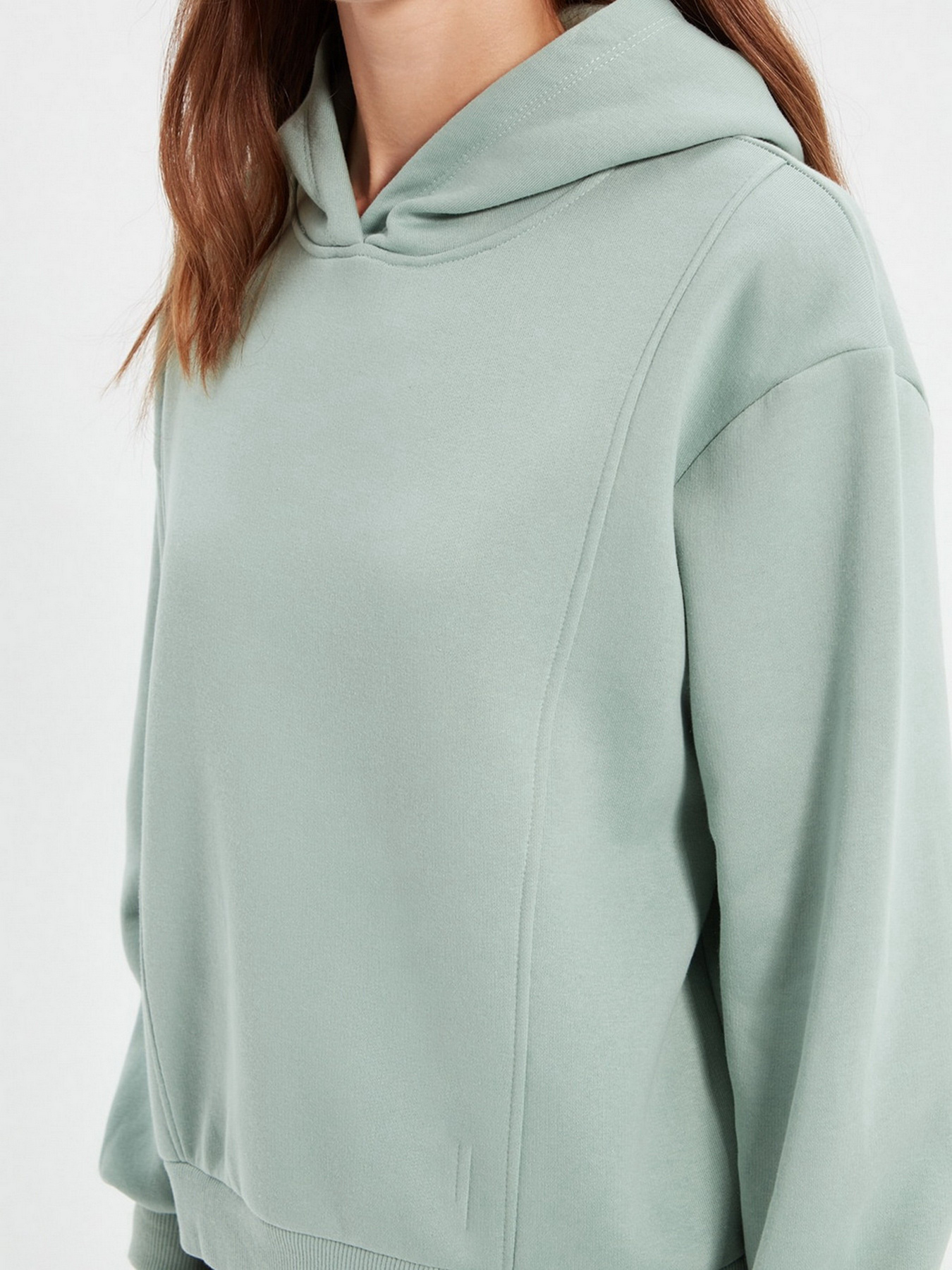 Худи и свитшоты Trendyol модель TWOAW22SW0939/Mint Худи и свитшоты Trendyol модель TWOAW22SW0939/Mint Фото