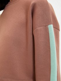 Худи и свитшоты Trendyol модель TWOAW22SW1120/Kahverengi Фото