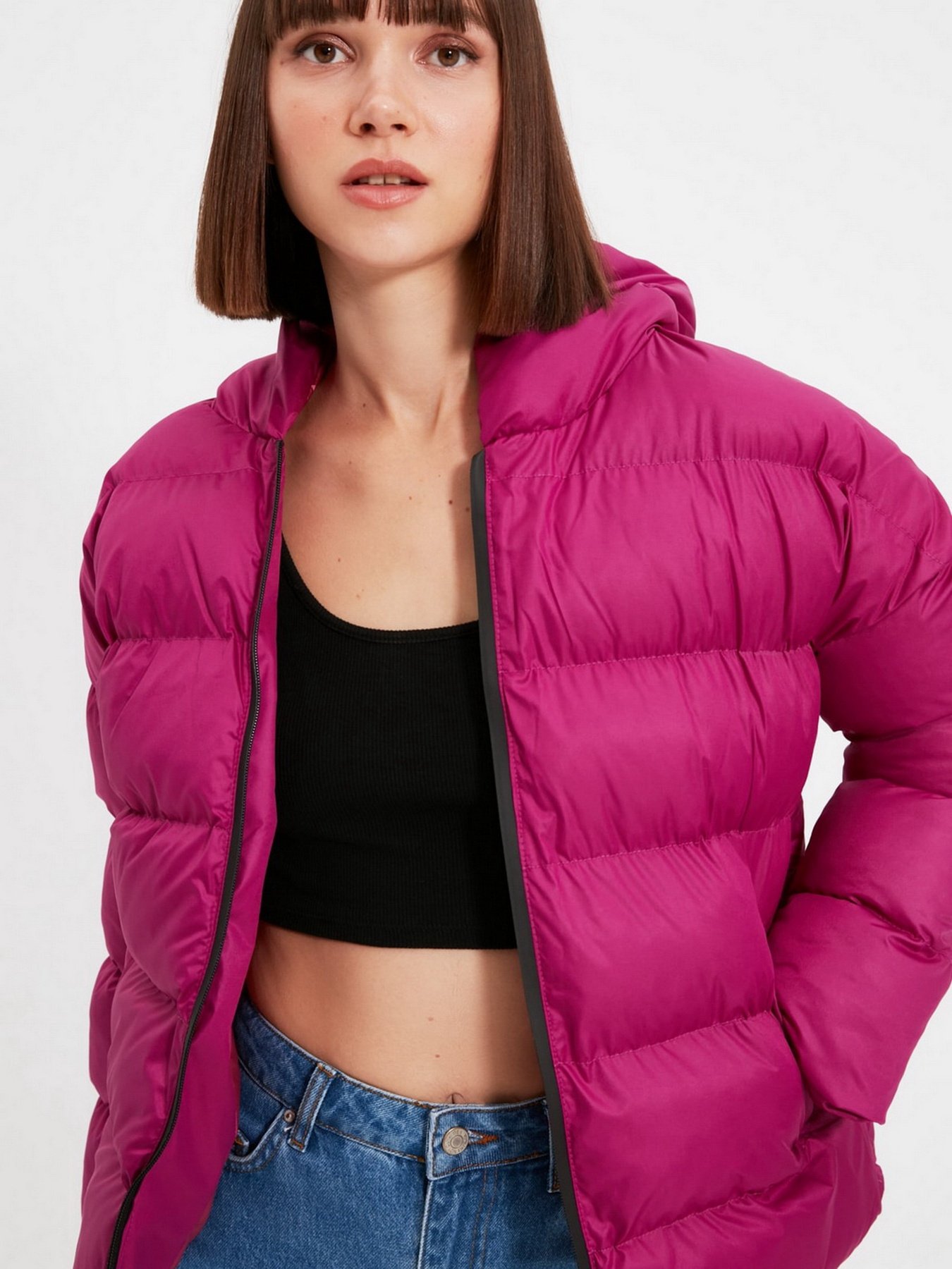 Куртки та дублянки Trendyol модель TWOAW22MO0029/Murdum Куртки та дублянки Trendyol модель TWOAW22MO0029/Murdum Фото