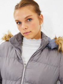 Куртки та дублянки Trendyol модель TWOAW22MO0313/Gri Фото