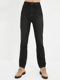Джинсы Trendyol Bootcut модель TWOAW22JE0643/Siyah Фото