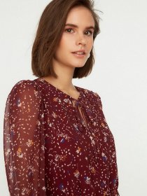 Платья Trendyol модель TWOSS22EL0124/Bordo Фото