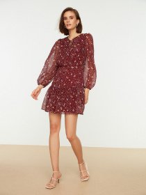 Платья Trendyol модель TWOSS22EL0124/Bordo Фото