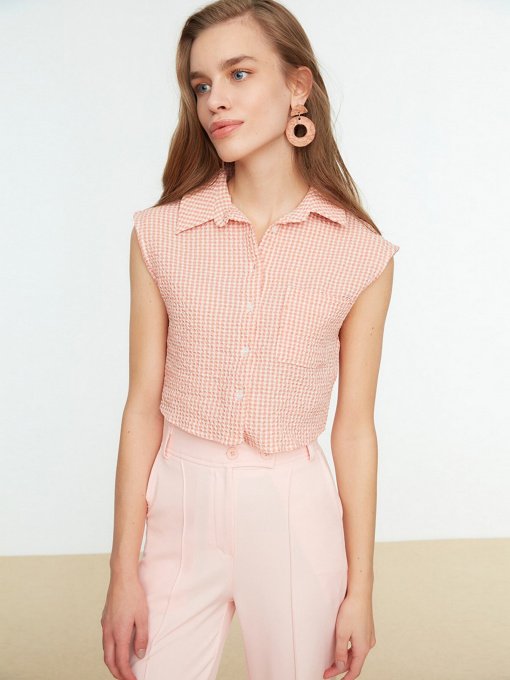 Футболки и поло Trendyol модель TWOSS22GO0133/Turuncu Фото
