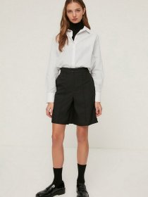 Шорты Trendyol модель TWOSS22SR0026/Siyah Фото