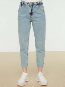 Джинсы Trendyol модель TCTSS22JE0048/Mavi Фото