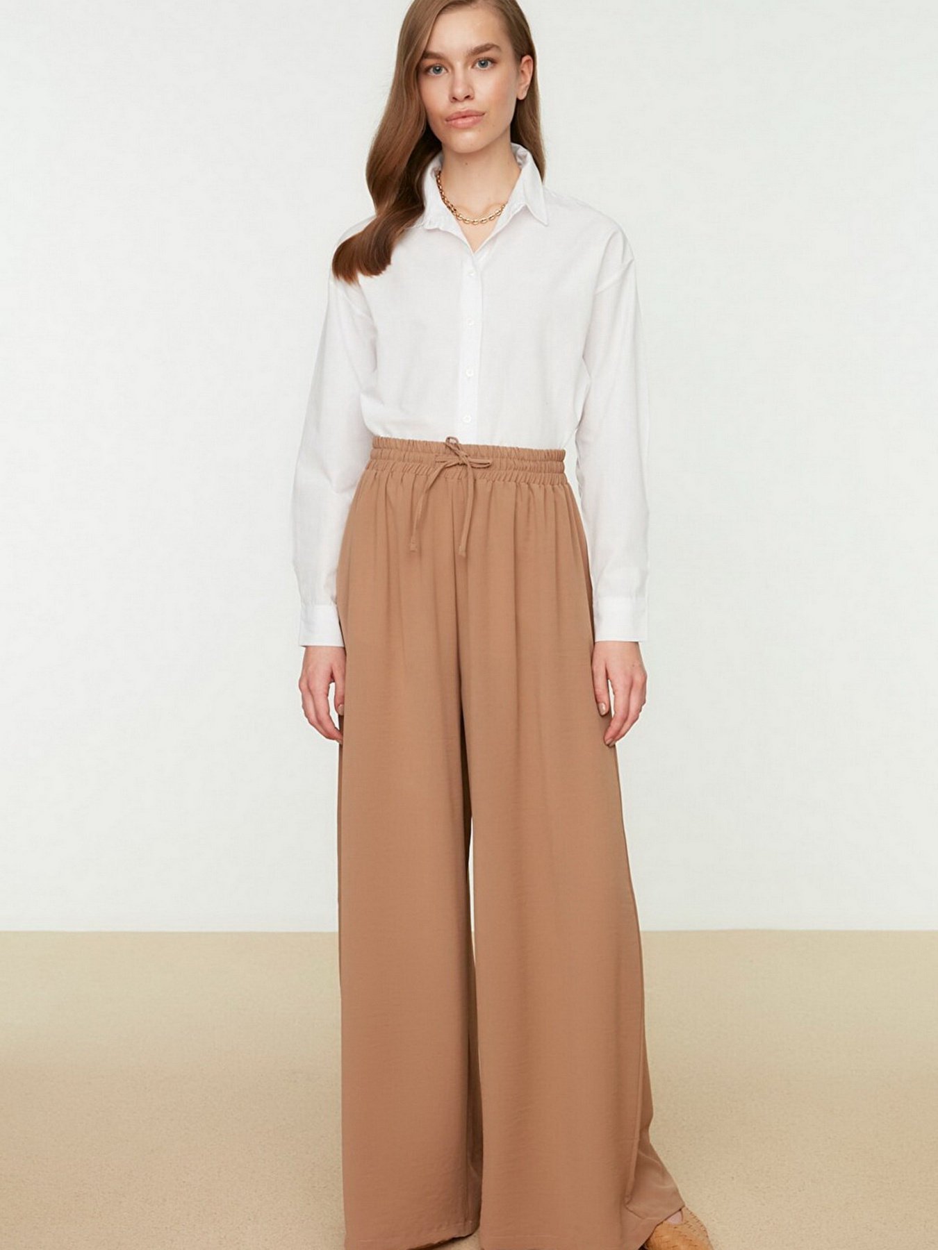 Штани Trendyol модель TCTSS22PL0240/Vizon Штани Trendyol модель TCTSS22PL0240/Vizon Фото