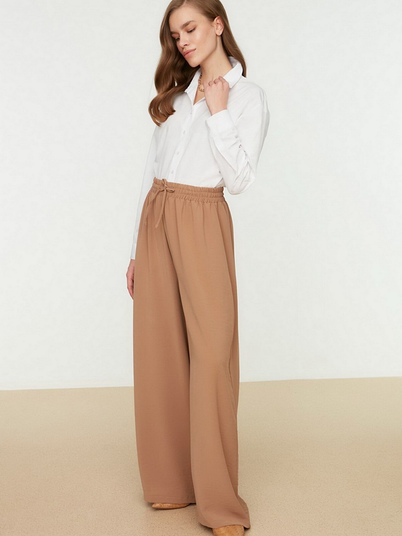 Штани Trendyol модель TCTSS22PL0240/Vizon Штани Trendyol модель TCTSS22PL0240/Vizon Фото