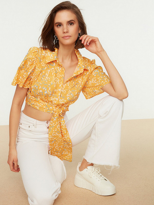 Рубашки Trendyol модель TWOSS22GO0076/Turuncu Фото