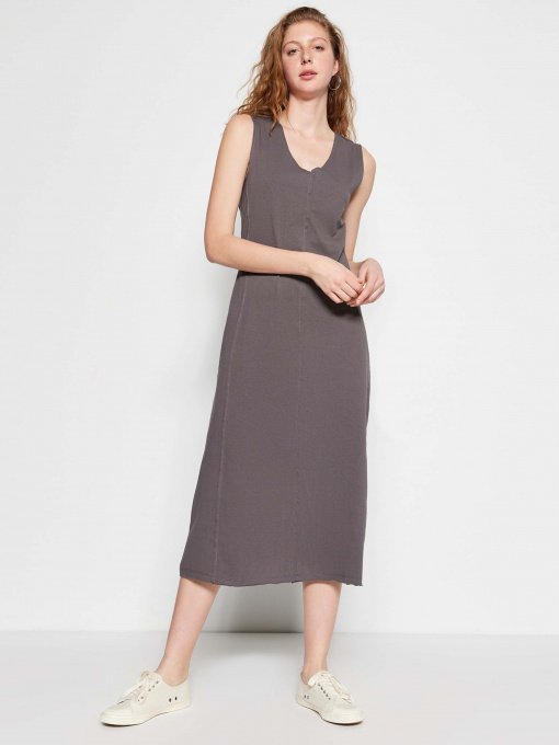 Платья Trendyol модель TWOSS22EL00528/Fume Фото