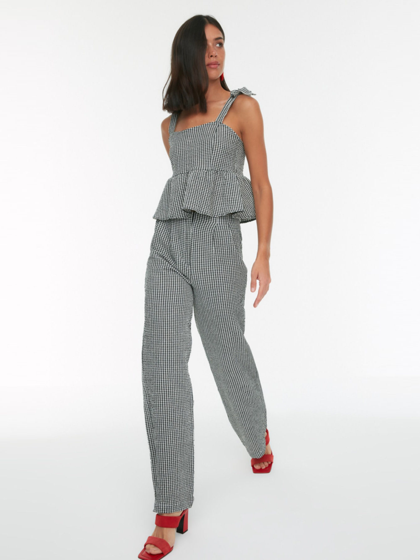 Штани Trendyol модель TWOSS22PL0254/Siyah Фото