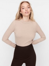Свитры и кардиганы Trendyol модель TWOAW20BZ0200/Bej Фото