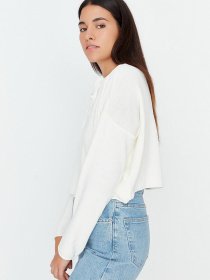 Свитры и кардиганы Trendyol модель TWOAW23KZ01699/Ekru Фото