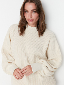 Свитры и кардиганы Trendyol модель TWOAW23KZ01448/Ekru Фото