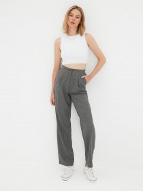 Штани Trendyol модель TWOAW22PL0321/Gri Фото