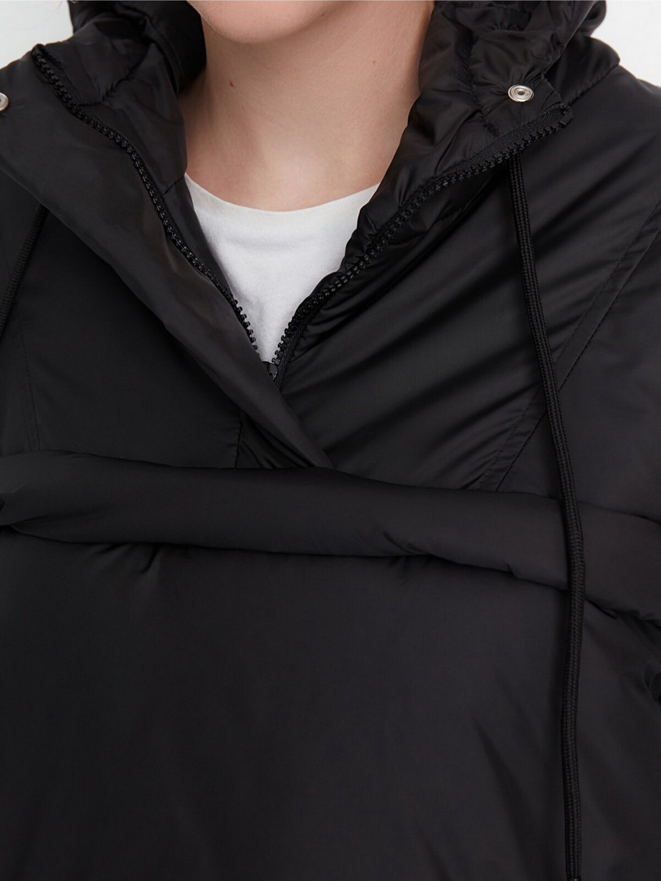 Куртки та дублянки Trendyol модель TWOAW23MO00194/Siyah Куртки та дублянки Trendyol модель TWOAW23MO00194/Siyah Фото