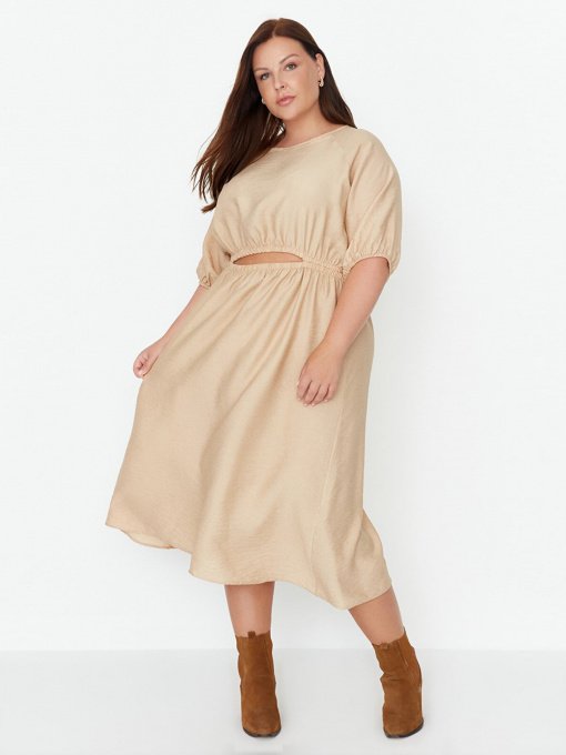 Сукні Trendyol модель TBBSS22AH00026/Camel Фото