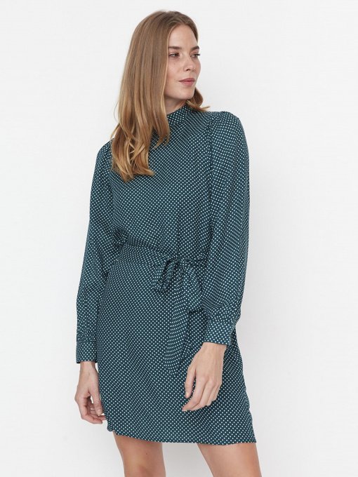 Сукні Trendyol модель TWOAW23EL01007/Petrol Фото