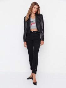 Джинсы Trendyol модель TWOAW23JE00025/Siyah Фото