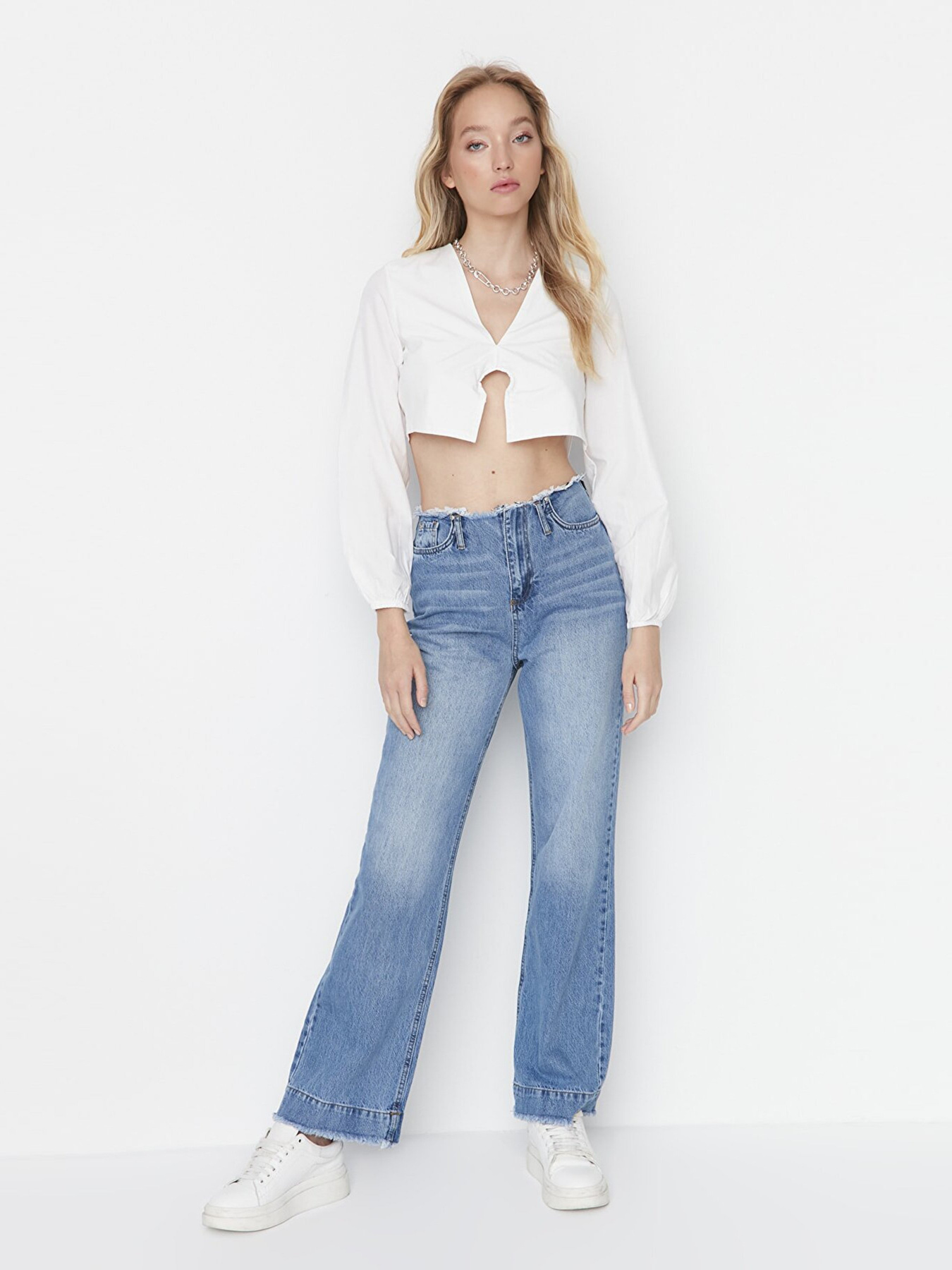 Джинси Trendyol модель TWOAW23JE00043/Acik Mavi Фото