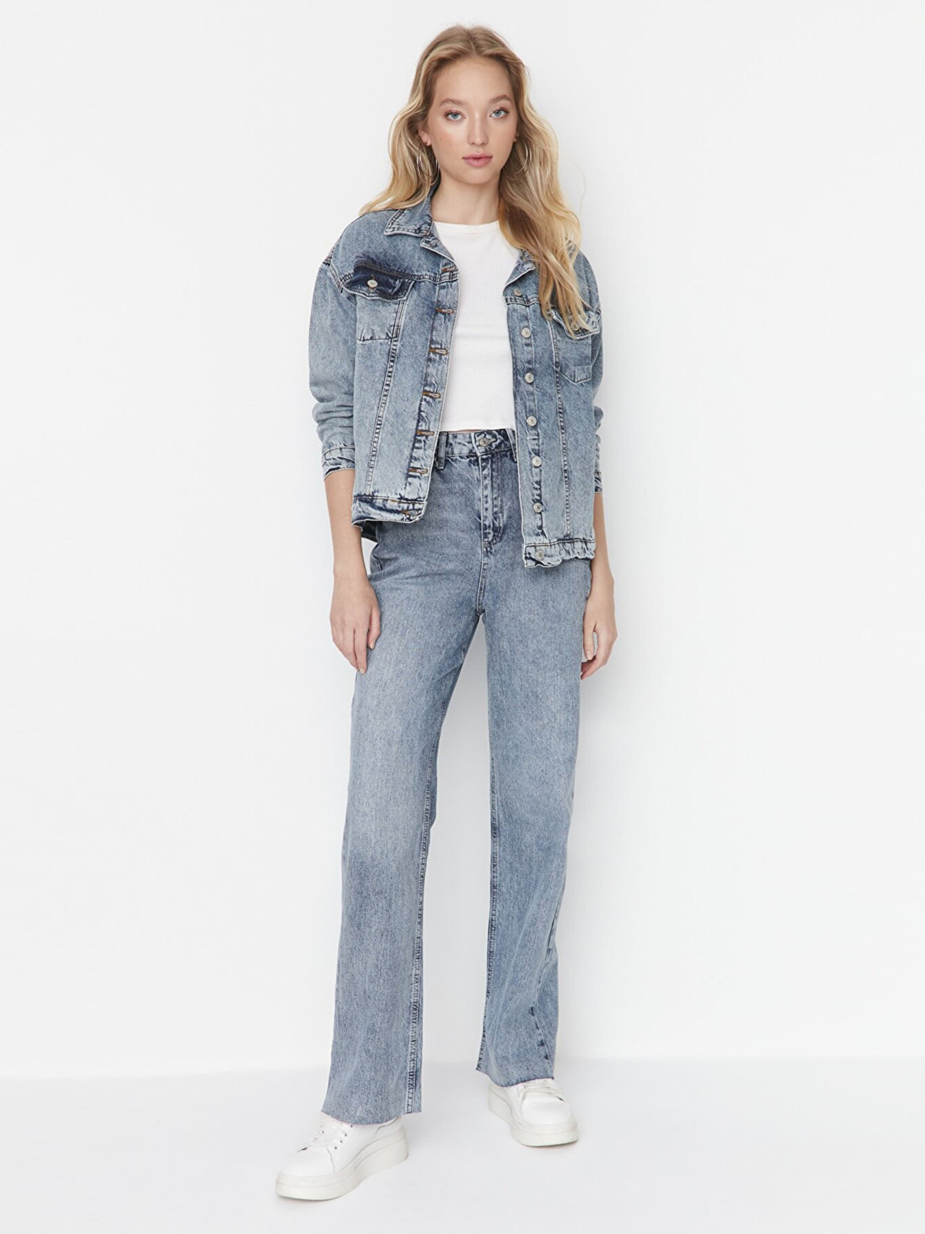 Джинси Trendyol модель TWOAW23JE00083/Acik Mavi Фото