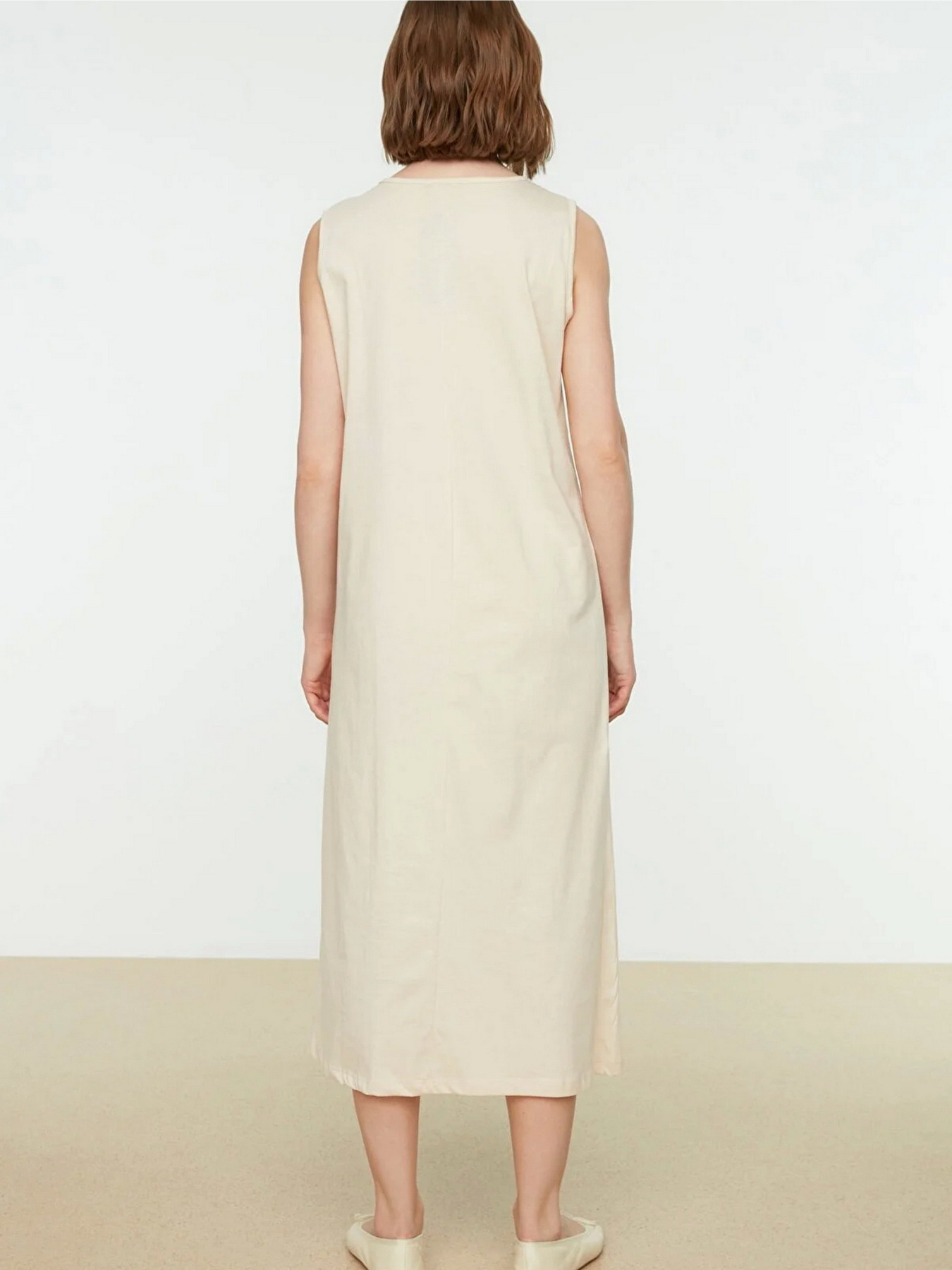 Сукні Trendyol модель TCTSS21UK0034/Bej Сукні Trendyol модель TCTSS21UK0034/Bej Фото