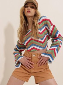 Шорти Trend Alacati Stili модель ALC-X5938/Camel Фото