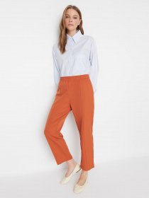 Брюки Trendyol модель TCTSS21PL0570/Acik Kahverengi Фото