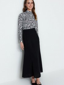 Юбки Trendyol модель TCTSS23EE00005/Siyah Фото
