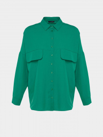Рубашки Trendyol модель TCTSS23TG00005/Yesil Фото