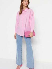 Рубашки Trendyol модель TCTSS23TG00044/Pembe Фото